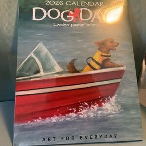Art For Everyday Dog Days Calendar 2026 New Prints